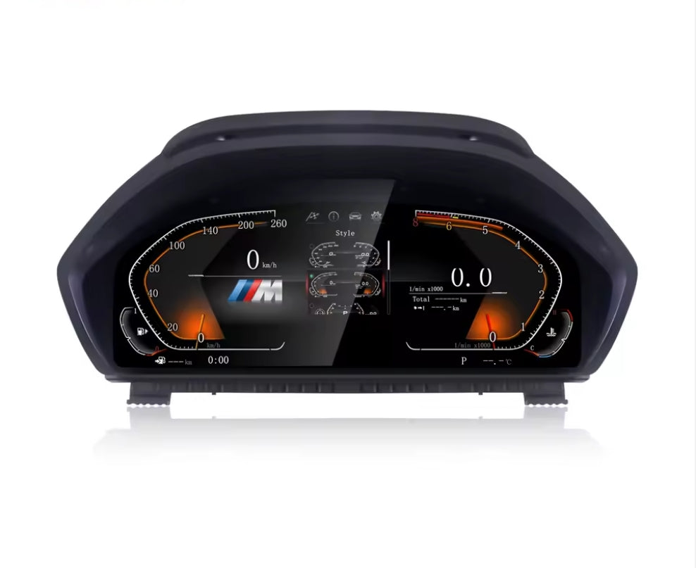 BMW New G Series Style Digital Cluster With Carplay