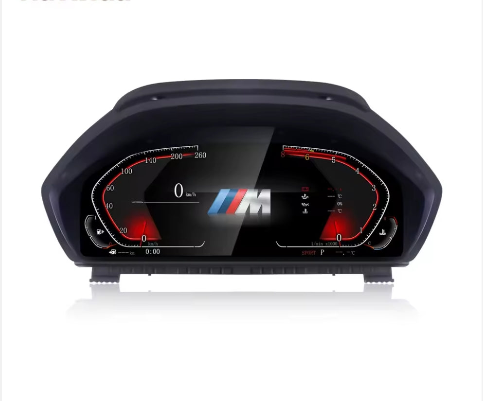 BMW New G Series Style Digital Cluster With Carplay