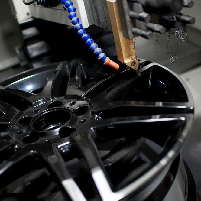 Alloy Wheel Diamond Cut Refurbishment