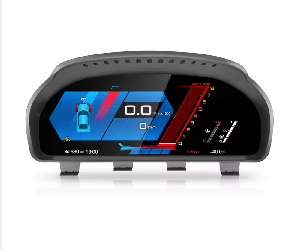 BMW New G Series Style Digital Cluster With Carplay