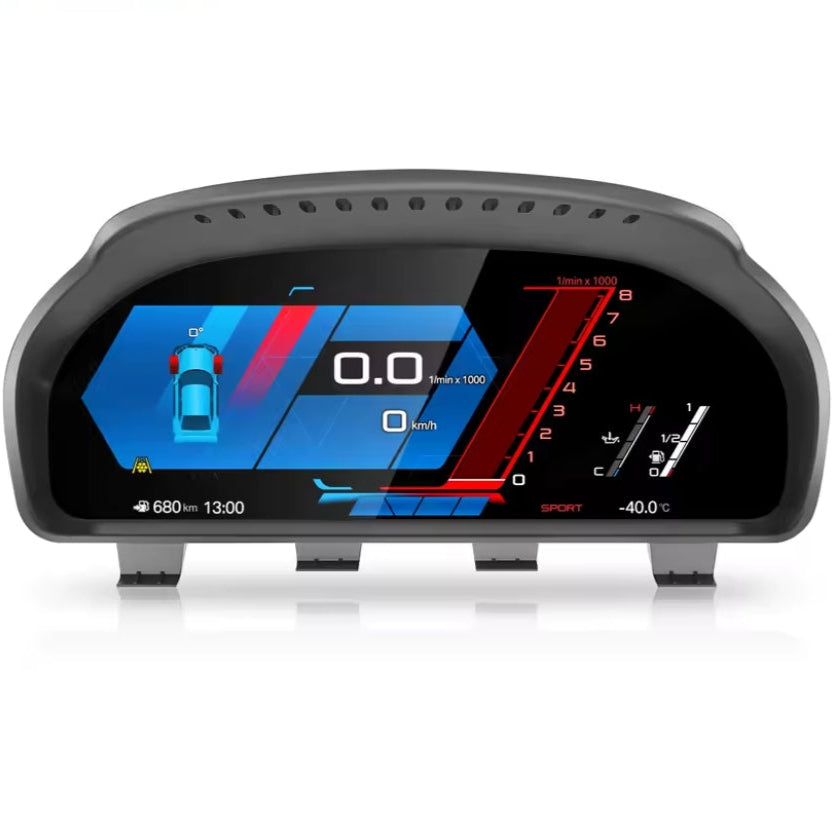 BMW New G Series Style Digital Cluster With Carplay
