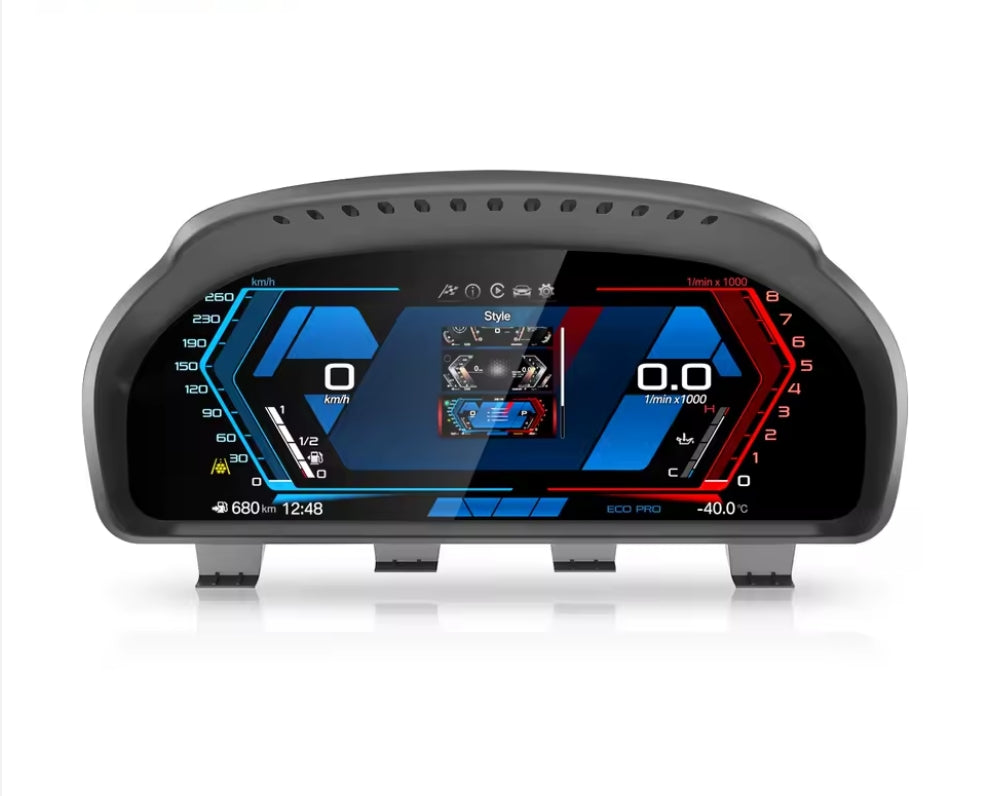 BMW New G Series Style Digital Cluster With Carplay